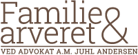 Familie- og arveret ved advokat A.M. Juhl Andersen Logo